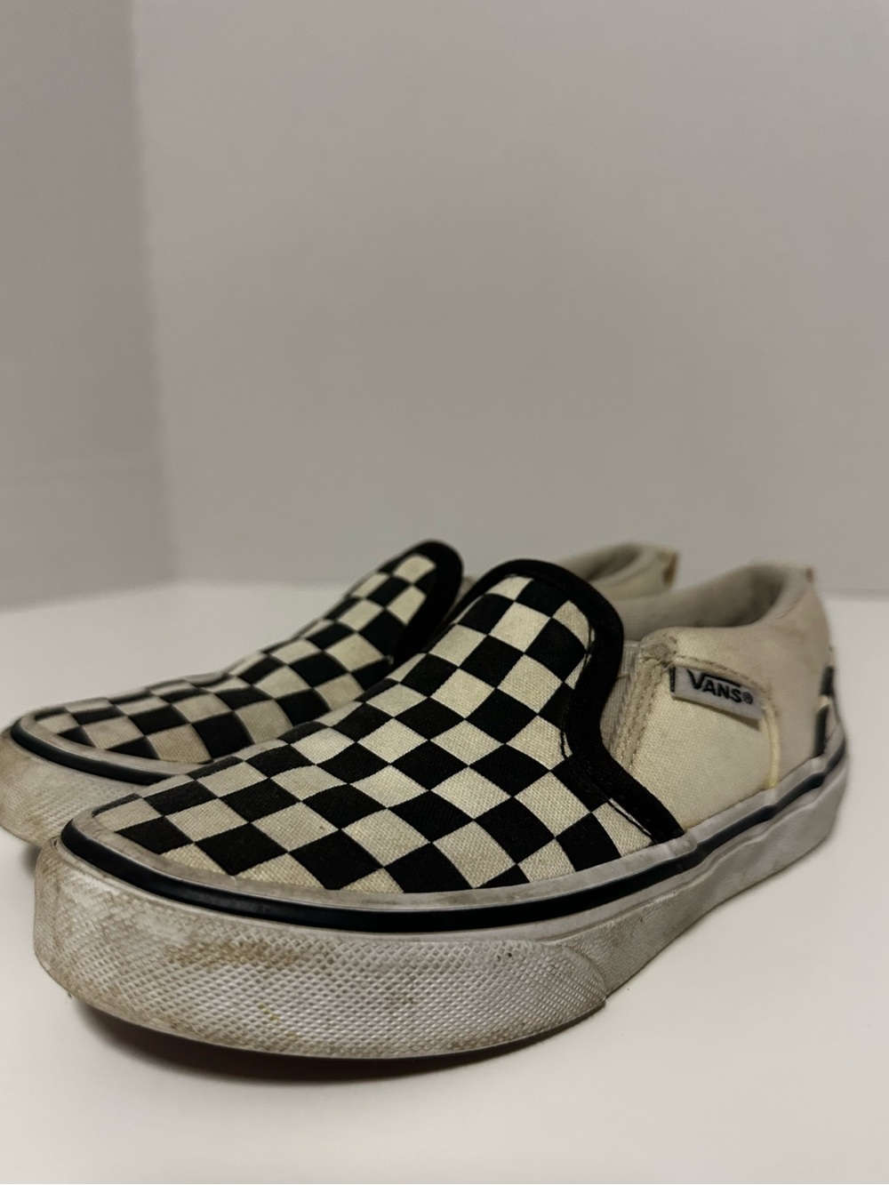 Checkered Vans